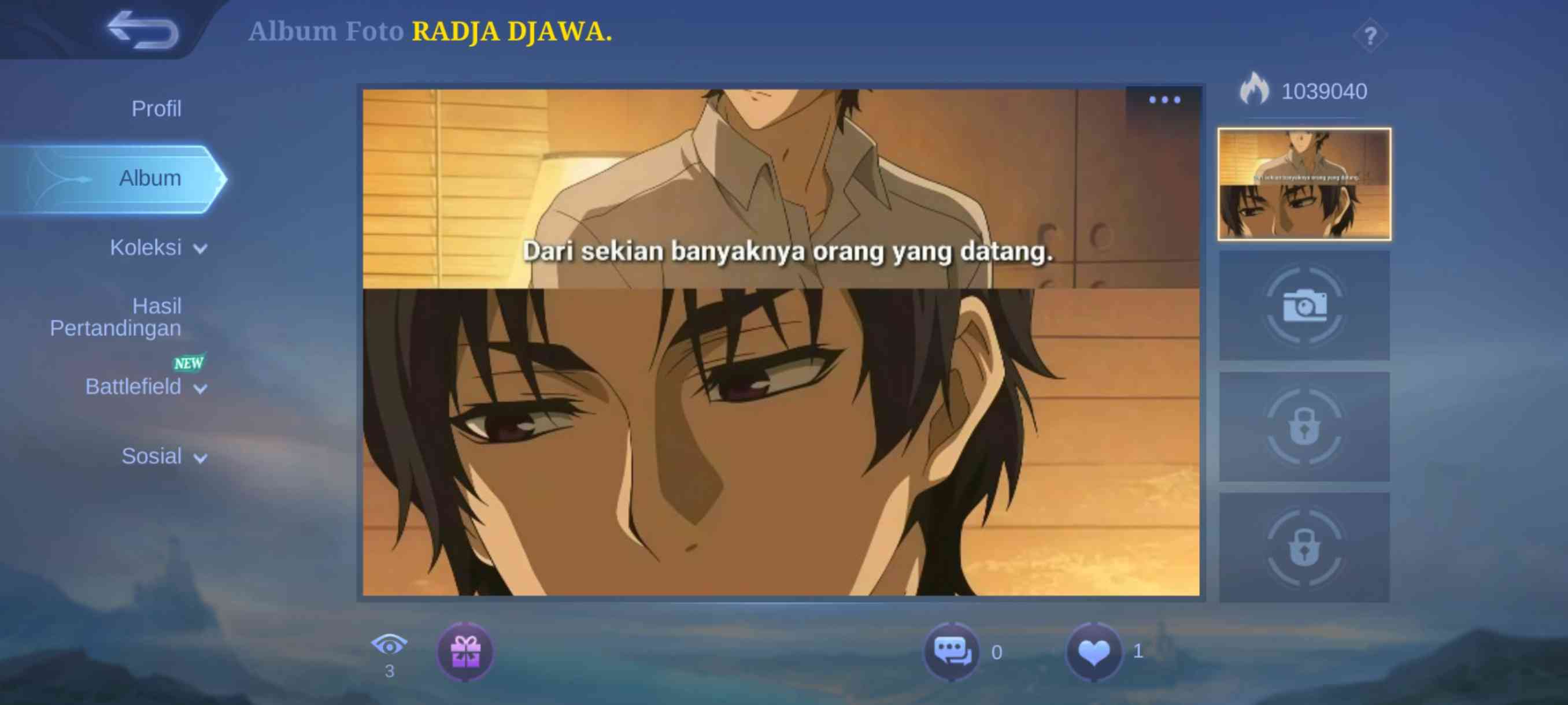 Preview hasil layanan
