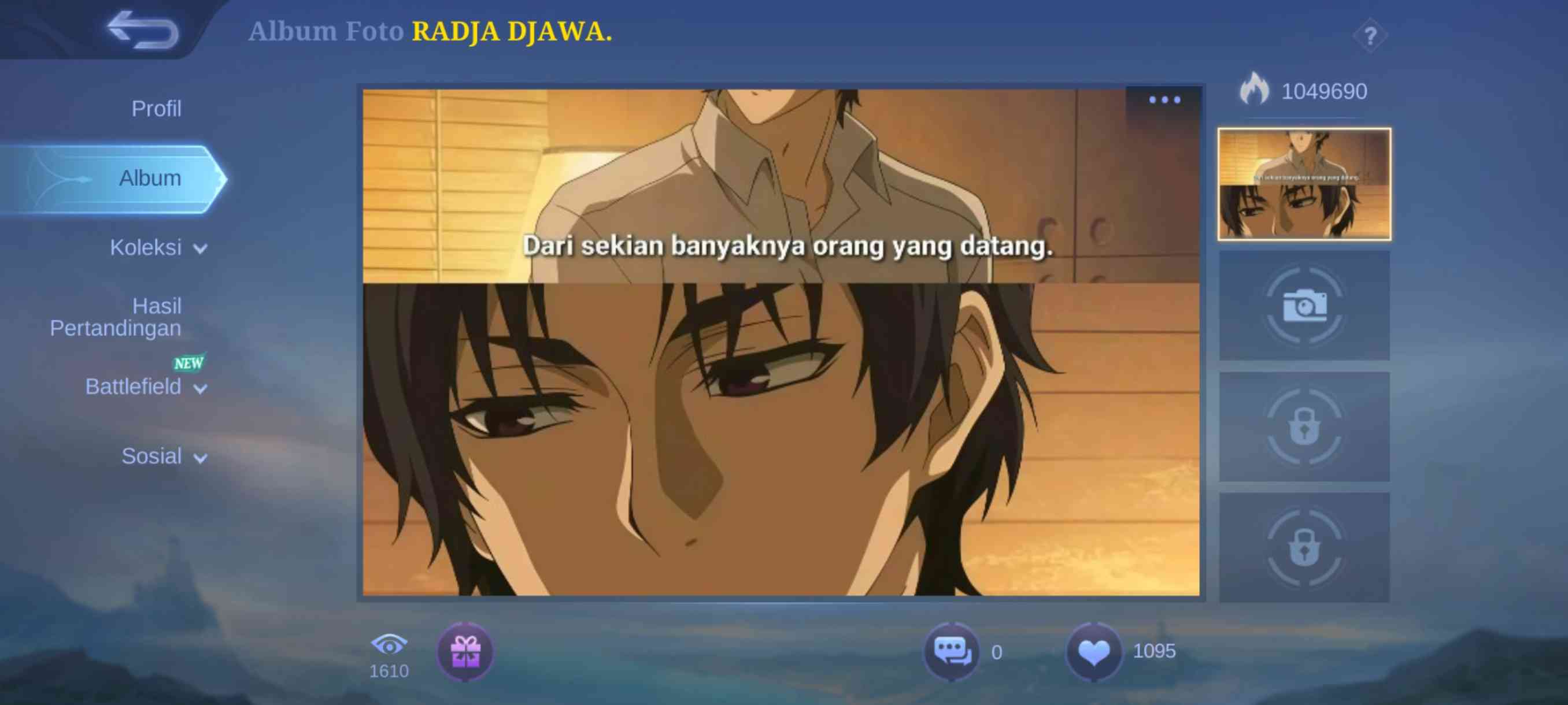 Preview hasil layanan