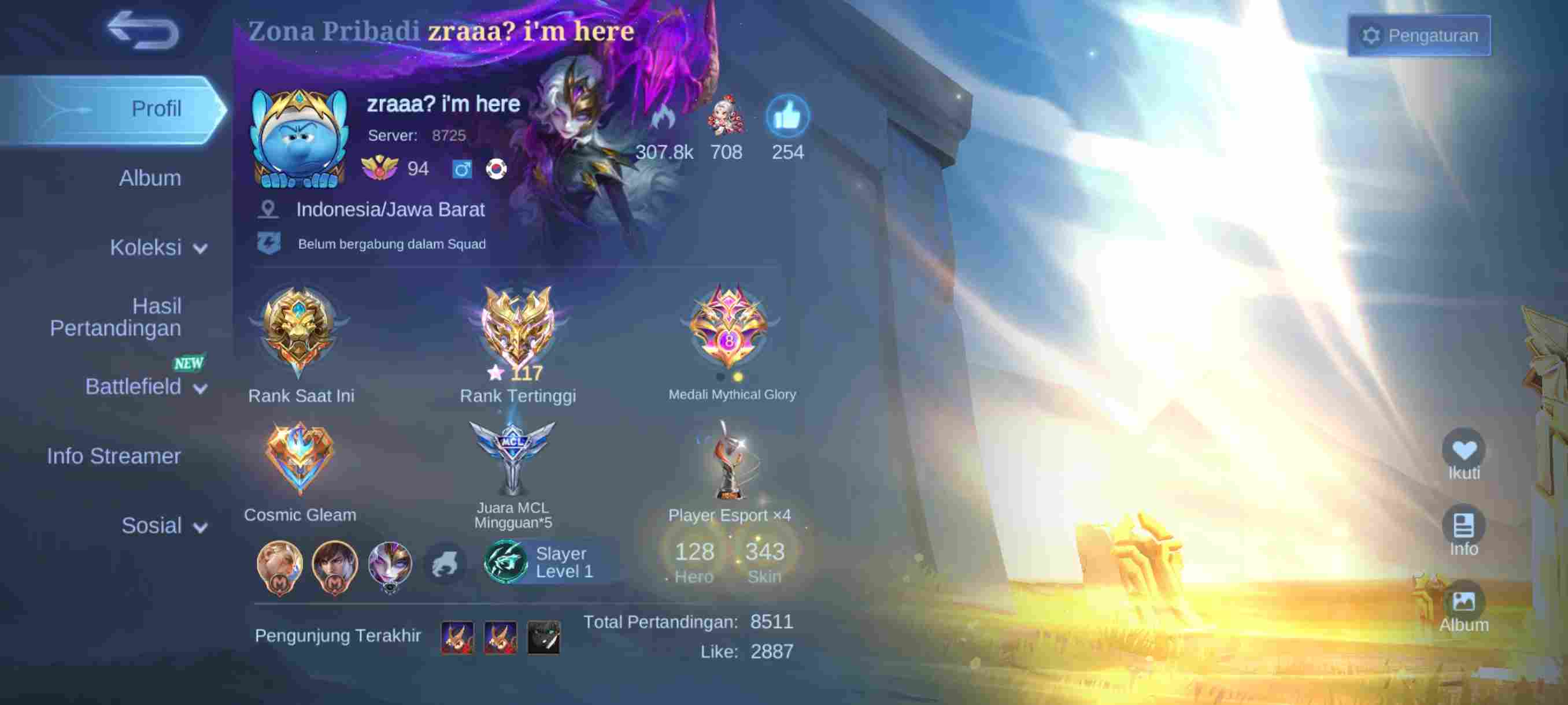 Preview hasil layanan