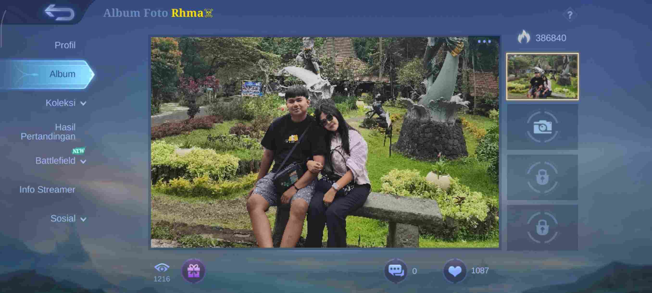 Preview hasil layanan