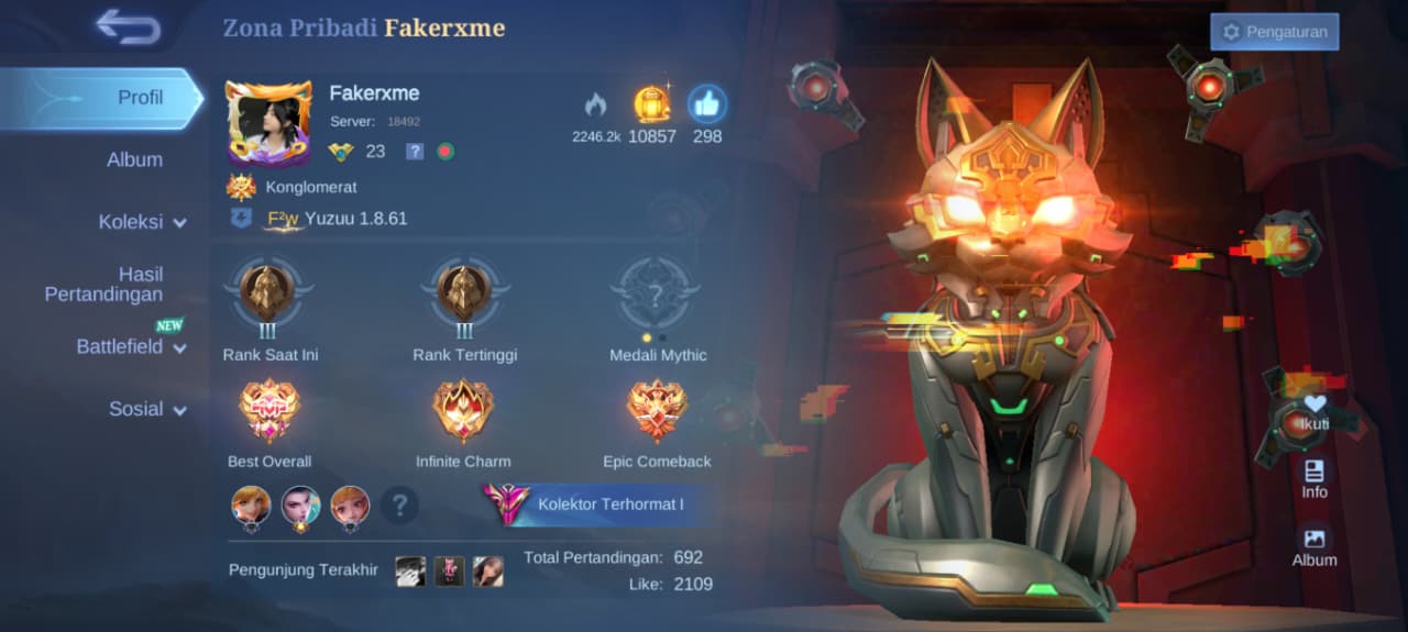 Preview hasil layanan